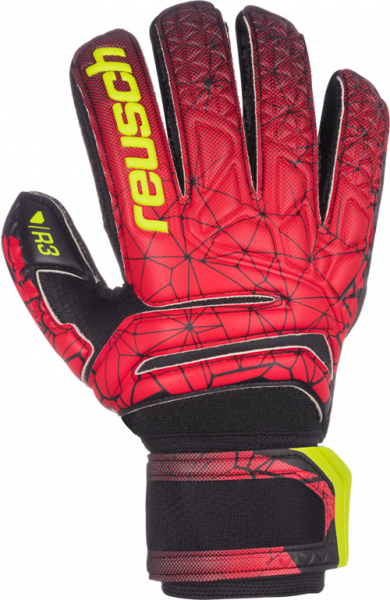 Reusch Fit Control R3 Finger Support 3970730 775 black red front